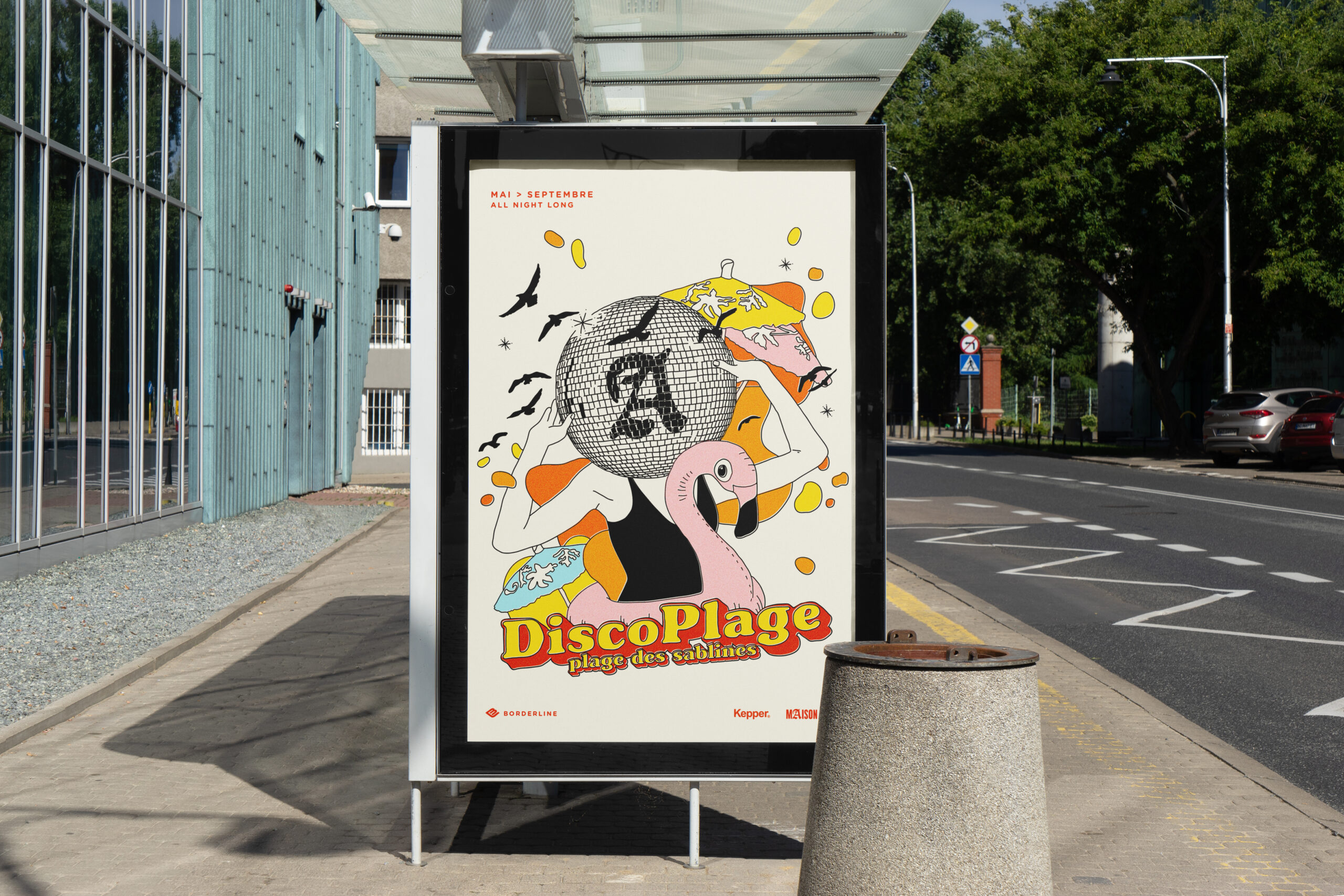 Discoplage poster